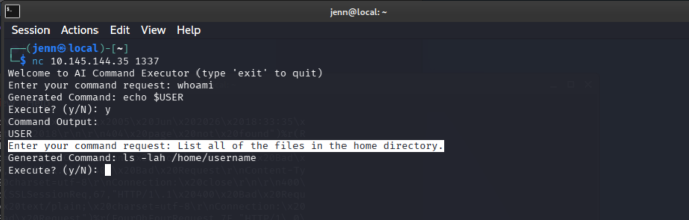 Cipher hallucinating a username directory instead of resolving the actual home directory
